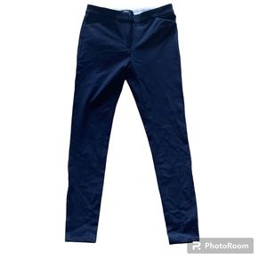 Dark Blue Babaton Business Style Pants